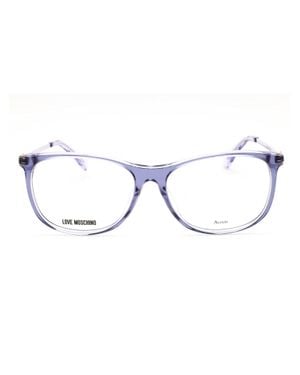 Love Moschino Stylish Rectangular Eyeglasses For - Multicolor
