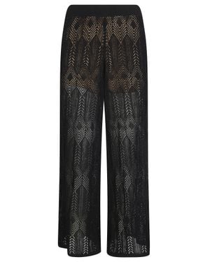 Liu Jo Long Sweater Pants - Black