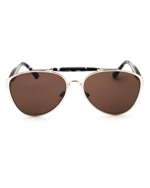 Burberry Classic Aviator Sunglasses - Brown