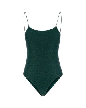 Oséree Solid Swimwear - Green