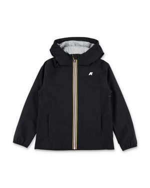 K-Way Mini Waterproof Jacket For Boys - Black