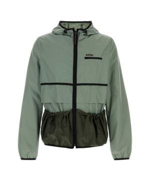 Marni Sage Nylon Jacket - Green