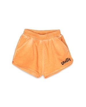 Marcelo Burlon Sweatshorts - Orange