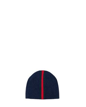 Gucci Boys' Textured Hat - Blue