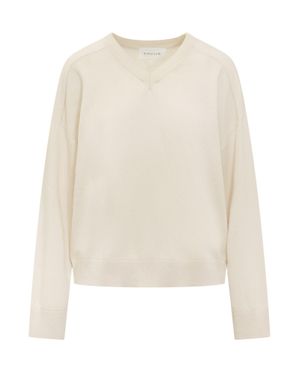 ARMARIUM Luxurious Cashmere Knit Pullover - White