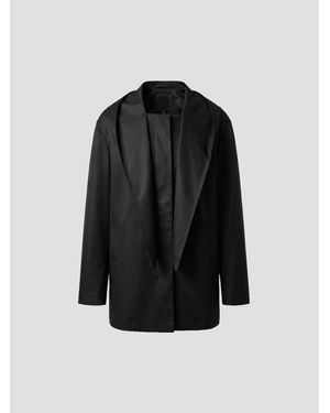 TOTEME Technical Scarf Jacket - Black