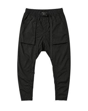 Thom Krom Cargo Tapered Pants With Belt - Black