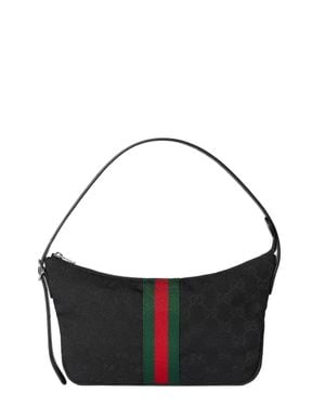 Gucci Bezel Handbag, Crossbody Style - Black
