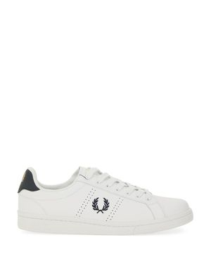 Fred Perry Leather Sneaker - White