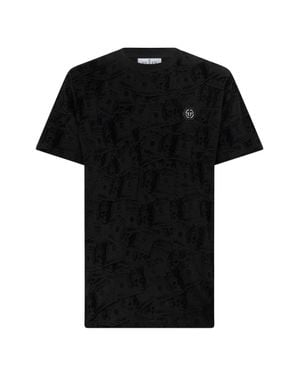 Philipp Plein 100% Cotton T-Shirt - Black