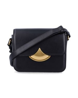 Sessun Genuine Leather Shoulder Bag - Blue
