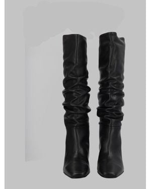 Alohas Slouchy Knee-High Boots - Black