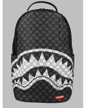 Sprayground Shark Graphic Backpack - Gray