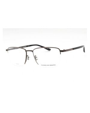 Porsche Design Sleek Rectangular Eyeglasses 54Mm Eye Size - Multicolor