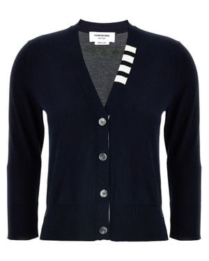 Thom Browne 4-Bar Cardigan - Blue