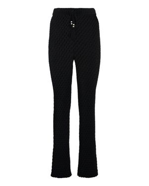 Alanui Knitted Pants - Black