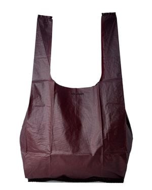 Our Legacy Polyurethane Shoulder Bag - Purple
