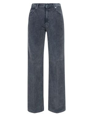 Haikure Mini Velvet Pier Pants For - Blue