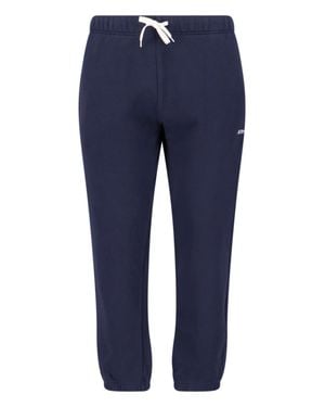 Autry 100% Cotton Tapered Pants For - Blue