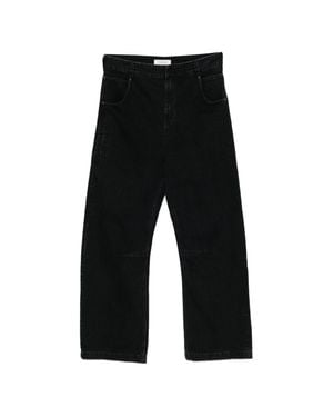 Entire studios Straight-Leg Denim Jeans - Black