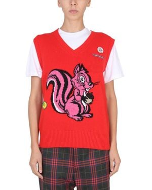 Cormio Nicole Vest - Red