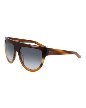 Dragon Mini Plastic Sunglasses - Brown