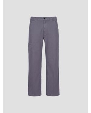 Dries Van Noten Peyter Bis Gd 4321 M. W. Pants - Blue