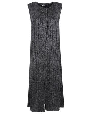 Charlott Chic Wool Waistcoat For - Gray