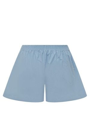 Des Phemmes Stylish Boxer Shorts With Vita Ethesticizzata - Blue
