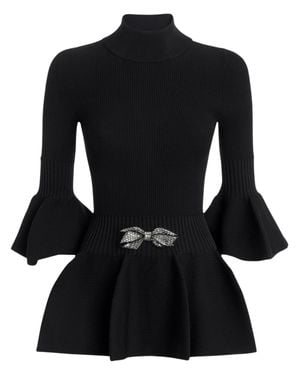 Genny 100% Polyamide Sweater - Black