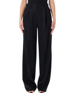 Dries Van Noten Elegant Wool Pants For - Black