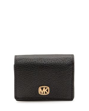 MICHAEL Michael Kors Mini Compact Wallet - Black