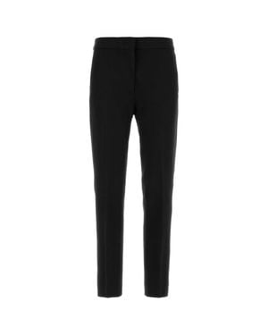 Max Mara Pegno Stretch Viscose-Blend Pants - Black
