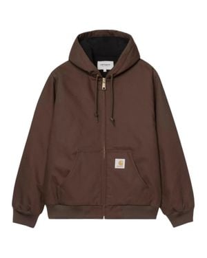 Carhartt 100% Cotton Work Jacket - Brown