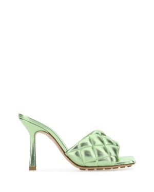 Bottega Veneta Heeled Mules - Green