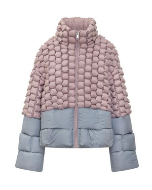 RAXXY Two-Tone Down Puffer Jacket - Multicolor