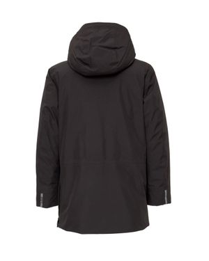 Woolrich Classic Down Jacket With Hood - Black