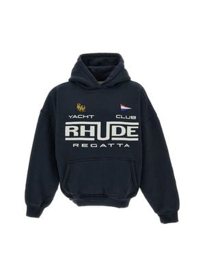 Rhude Regatta Club Hoodie - Blue
