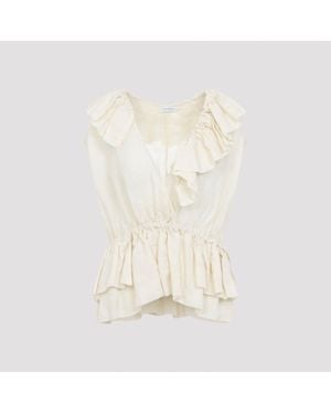 Dries Van Noten Cally Bis Top - White