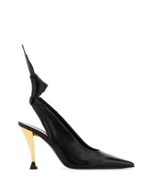 Givenchy Beauw Leather Slingback Pump - Black
