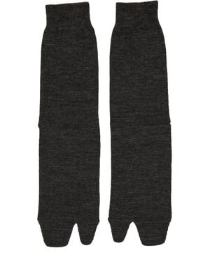 Maison Margiela Calzini Tabi - Black