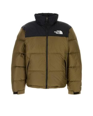The North Face Retro Nuptse Quilted Vest Jacket - Green