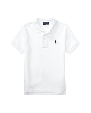 Ralph Lauren Boys Classic Short Sleeve Polo Shirt - White