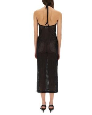 Courreges Holistic" Long Dress - Black