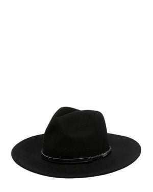Barbour Wool Beanie Hat For - Black
