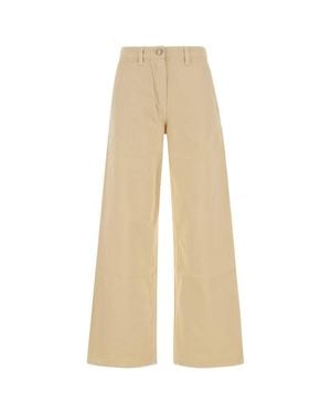 Magda Butrym Sand Denim Jeans - Natural