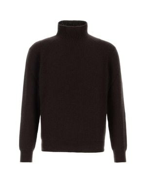 Brioni Cashmere Sweater - Black