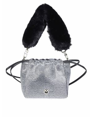 PINKO Mini Pouch Handbag - Gray