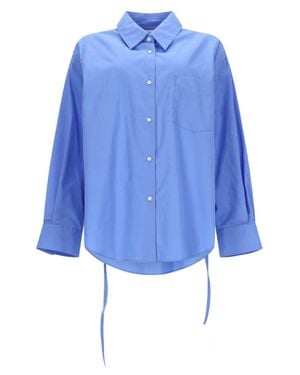 Aspesi Overshirt Cotton Shirt - Blue