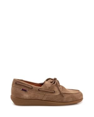 Sebago Gary Jobson Suede Loafers - Brown
